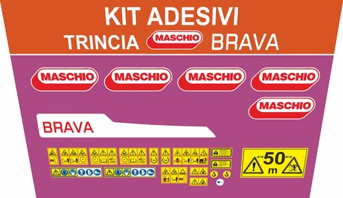Kit adesivi decalcomania - adesivi,