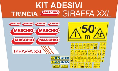 Kit adesivi decalcomania - kit,
